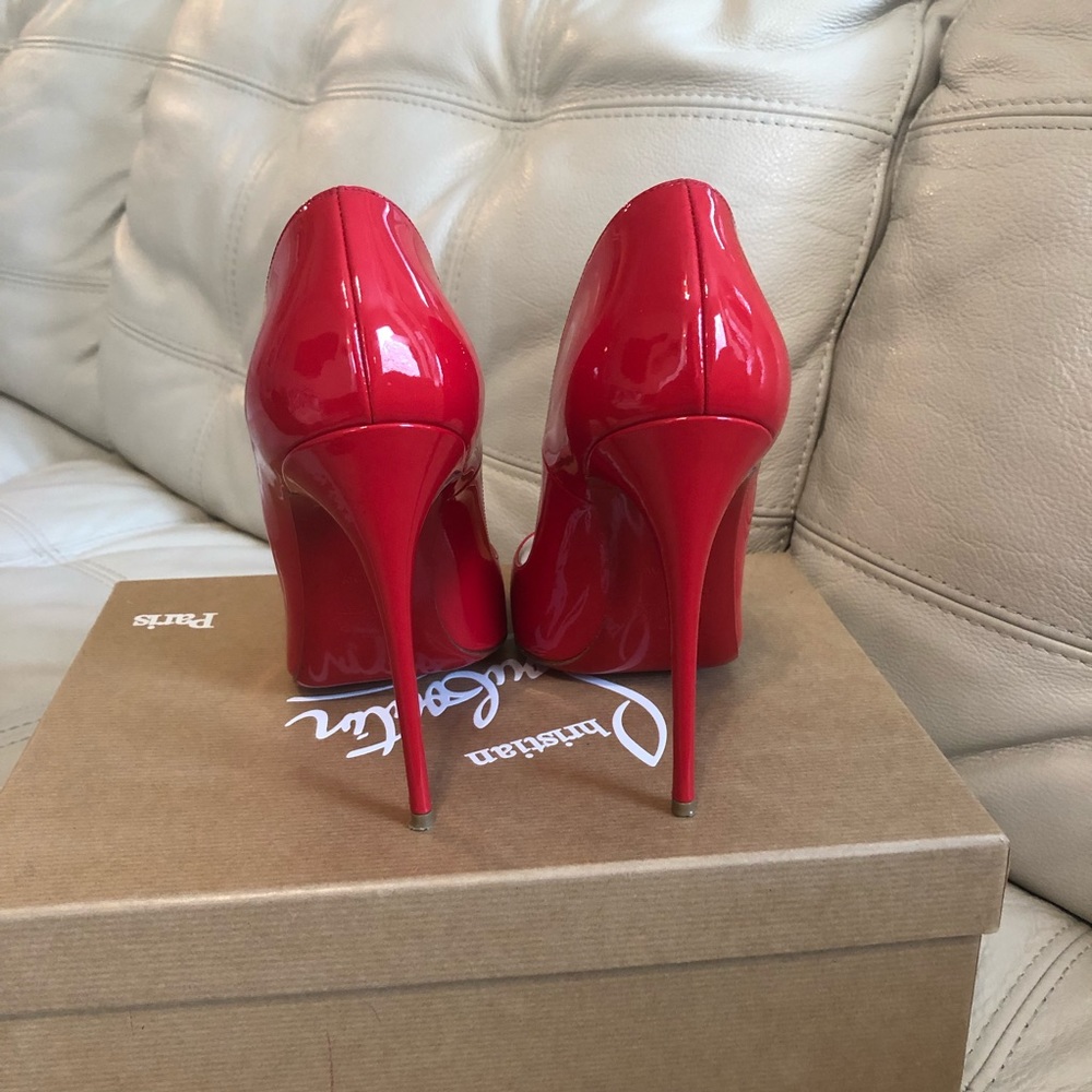 SOLD Christian Louboutin Rubis Patent So Kate 120 - Picture 5 of 8